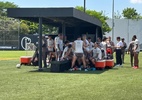 Corinthians tem clima leve em treino às vésperas de votação do impeachment