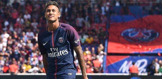 Neymar foi apresentado no início de agosto - Alain Jocard/AFP