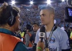 Luan pinta cabelo de azul e provoca: "Grêmio é campeão, Sasha é um c.." - Reprodução/Sportv