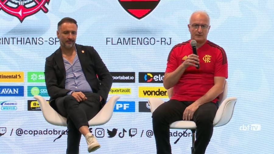 Vitor Pereira, ex-técnico do Corinthians, na mira do Flamengo, de Dorival Júnior - Reprodução/CBF