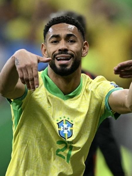 Matheus Cunha durante partida entre Brasil e Colômbia válida pelas Eliminatórias Sul-Americanas da Copa do Mundo de 2026 Matheus Cunha durante partida entre Brasil e Colômbia válida pelas Eliminatórias Sul-Americanas da Copa do Mundo de 2026