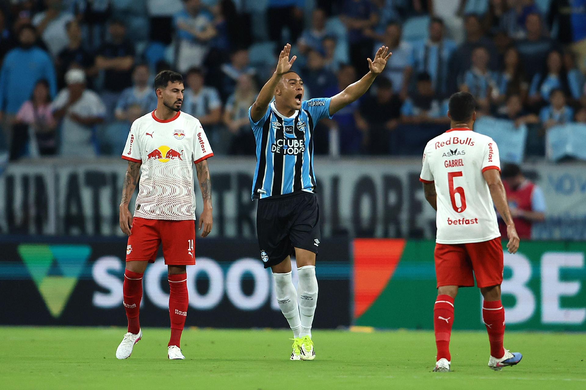 Grêmio e Bragantino se enfrentaram pela 5ª rodada do Brasileirão - undefined