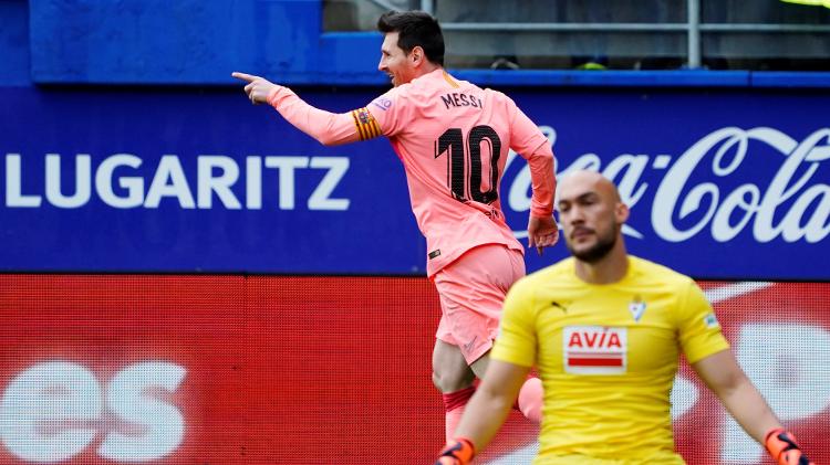 Messi comemora - REUTERS/Vincent West - REUTERS/Vincent West
