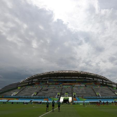 Estádio Bezerrão, em Brasília - REUTERS/Sergio Moraes