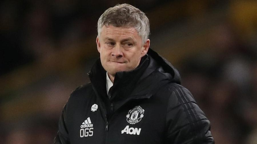 O técnico Ole Gunnar Solskjaer é demitido  do Manchester United - Carl Recine / Action Images via Reuters