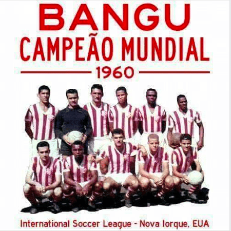 Bangu conquistou mesmo torneio que o Botafogo, mas se considera campeão mundial em outra competição - Divulgação