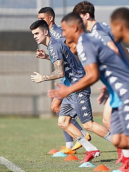 Jogadores do Vasco no treino no CT do Almirante - Rafael Ribeiro / Vasco