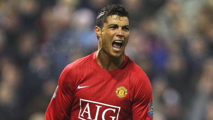 Cristiano Ronaldo comemora gol pelo Manchester United, seu antigo e novo time - Matthew Peters/Manchester United