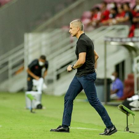 Sylvinho, técnico do Corinthians, durante duelo com o Sport, pelo Campeonato Brasileiro - Rodrigo coca / Ag. Corinthians