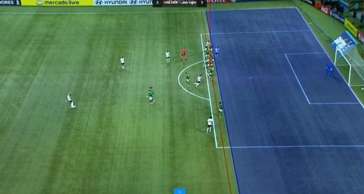 VAR em Palmeiras x Liverpool-URU demorou seis minutos para validar gol uruguaio pela Libertadores em abril