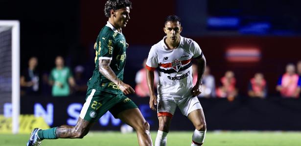 Abel escala Palmeiras com Estêvão e 2 zagueiros; São Paulo poupa titulares