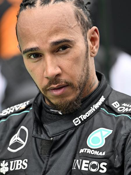 Lewis Hamilton, da Mercedes, no GP da Espanha de Fórmula 1