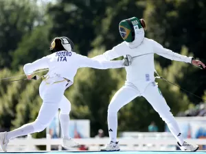 Isabela Abreu para na semifinal do pentatlo moderno nas Olimpíadas de Paris