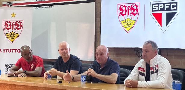 Diretores de clube alemão se encantam com CT da base do São Paulo: 'Sonho'