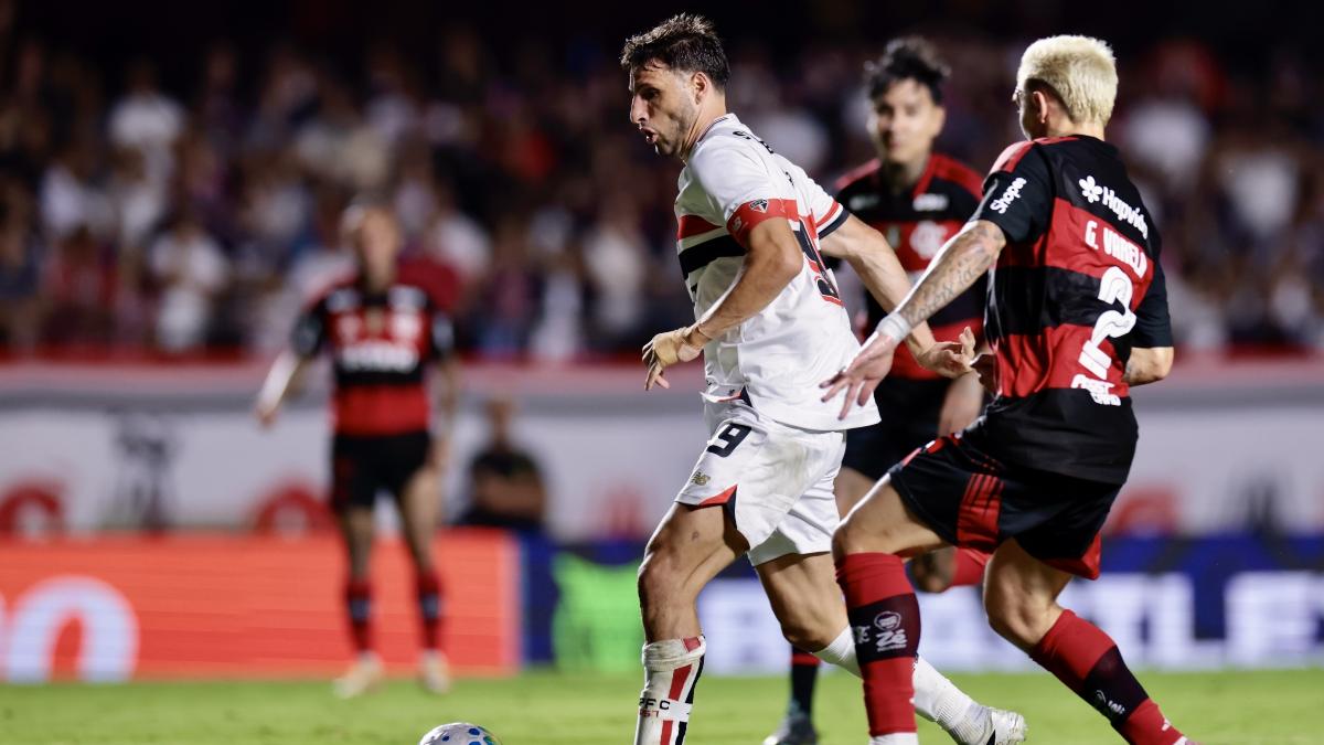 Escalações: Jardim escala Lorran no Flamengo, e São Paulo tem força máxima