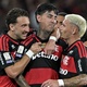 Com gola&ccedil;os, Pulgar chega a temporada mais artilheira pelo Flamengo