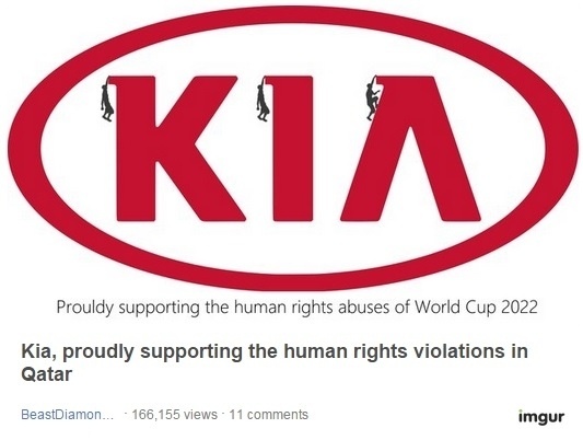 Internautas criam memes com os logos das patrocinadoras da Fifa após denúncias de trabalho escravo em obras da Copa de 2022