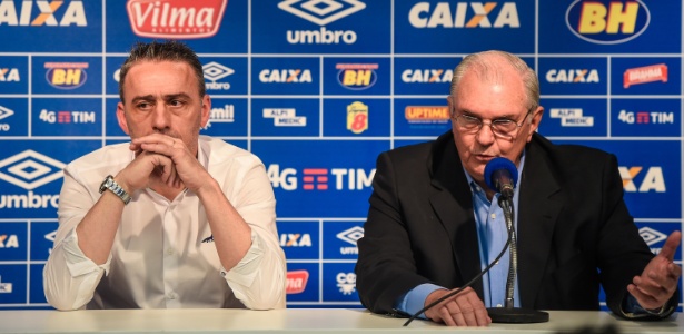 Presidente do Cruzeiro admitiu risco iminente de rebaixamento com Paulo Bento - Pedro Vilela/Light Press/Cruzeiro