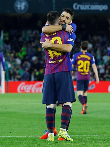 Messi e Suárez passarão o Natal juntos - Marcelo Del Pozo/Reuters