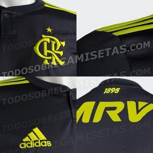 Novo terceiro uniforme do Flamengo - 3 - Reprodução - Todo Sobre Camisetas - Reprodução - Todo Sobre Camisetas