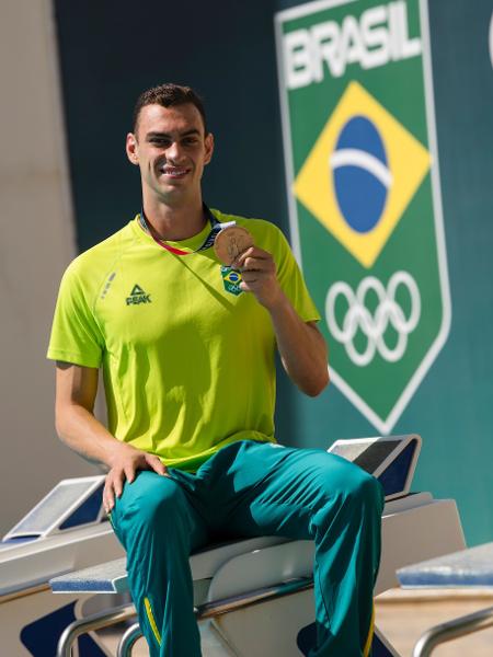 Fernando Scheffer foi medalhista de bronze nos Jogos Olímpicos de Tóquio