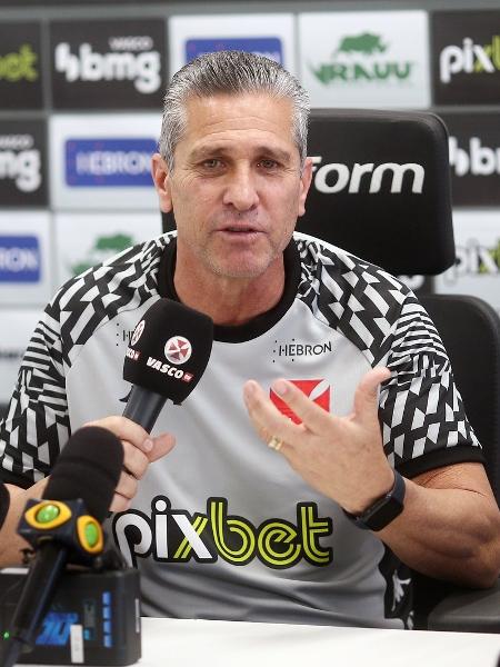 Jorginho foi apresentado como novo técnico do Vasco - Daniel Ramalho / Vasco