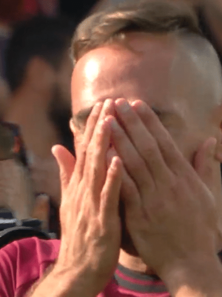O jogador francês Franck Ribéry em sua última partida - Reprodução/Twitter/@SerieA_EN