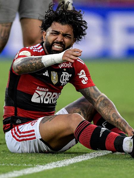 Gabigol se lamenta em Flamengo x Botafogo, jogo do Campeonato Brasileiro - Thiago Ribeiro/AGIF