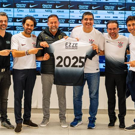 Corinthians anuncia novo acordo de patrocínio com Ezze Seguros para 2025