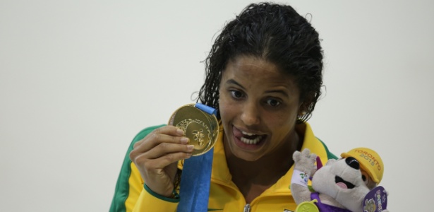 Esperança do Brasil no Mundial de esportes aquáticos, Etiene tem gaveta com bilhete para ajudar na dieta - Danilo Verpa/Folhapress