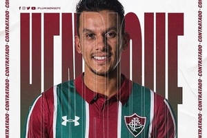 Fluminense anuncia volante Henrique, ex-Cruzeiro