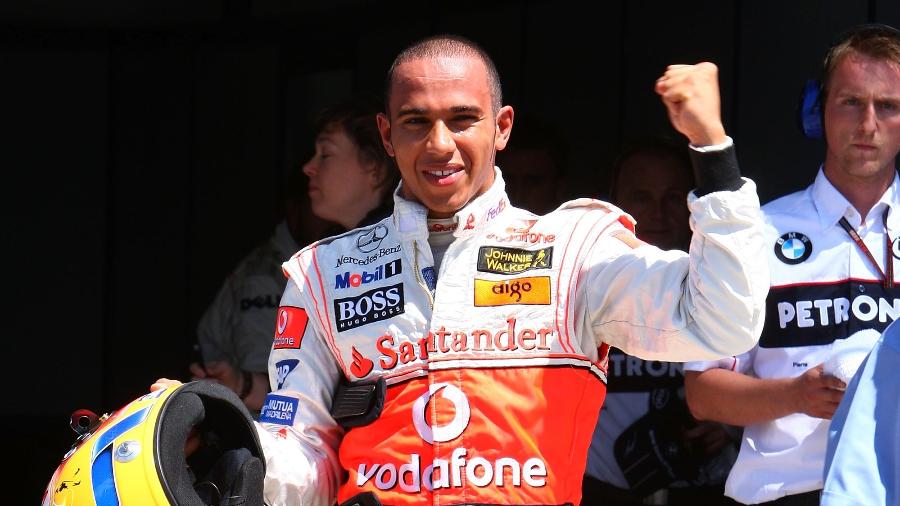 Lewis Hamilton estreou em 2007, pela McLaren - Mark Thompson/Getty Images