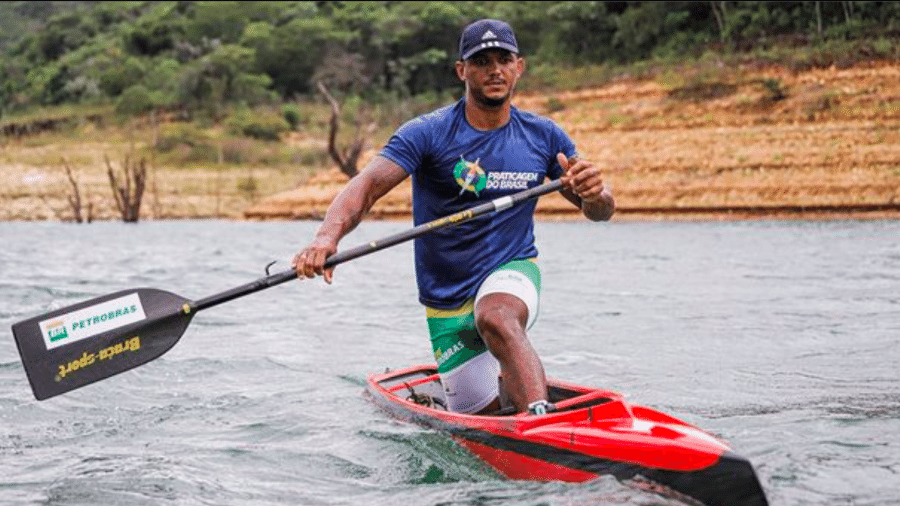 Atleta brasileiro de canoagem, Isaquias Queiroz - Instagram 