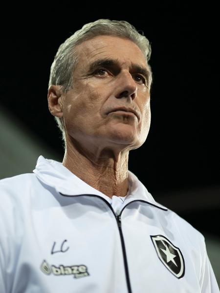 Luís Castro, técnico do Botafogo, durante partida contra o Coritiba - Jorge Rodrigues/AGIF