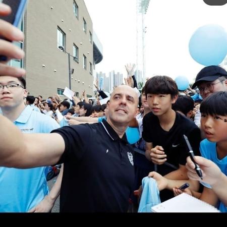 André Gaspar, técnico e ex-jogador com passagem pela Coreia do Sul - Arquivo pessoal - Arquivo pessoal