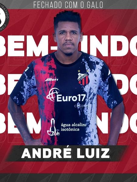 André Luiz, jogador do Ituano - Divulgação/Facebook oficial do Ituano