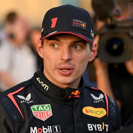 Max Verstappen, da Red Bull Racing, comemora após o Grande Prêmio da Austrália de Fórmula 1 - Morgan Hancock/NurPhoto via Getty Images