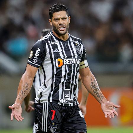 Hulk, do Atlético-MG, em ação na partida contra o Vasco pelo Campeonato Brasileiro - Gilson Junio/AGIF