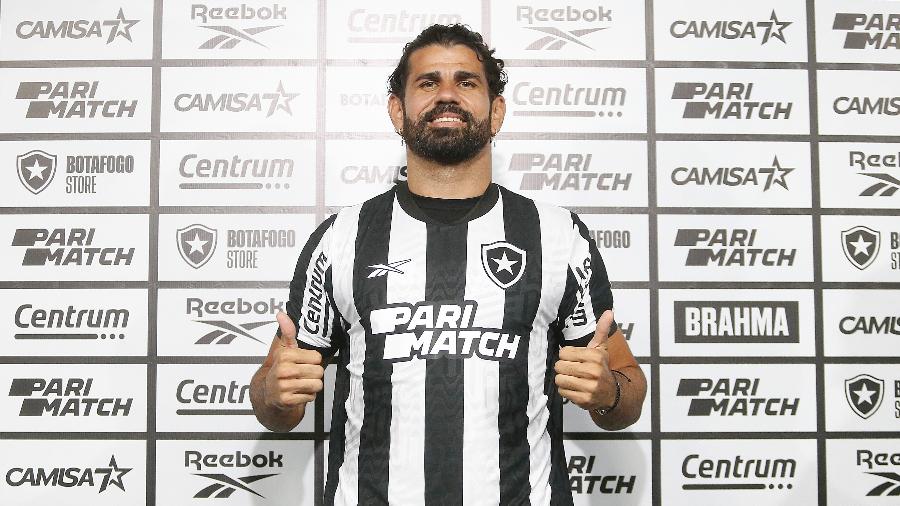 Recém-chegado ao Botafogo, Diego Costa jogou no Atlético de Madri e no Chelsea