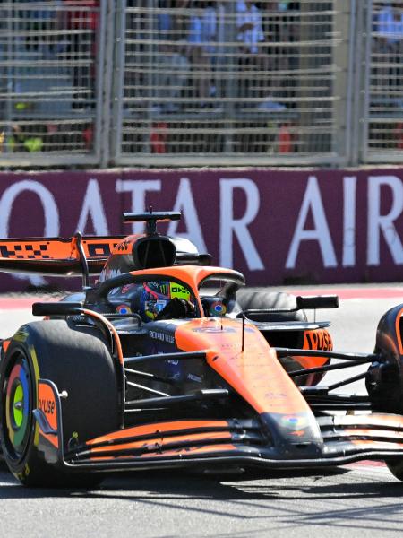 Oscar Piastri, da McLaren, no GP do Azerbaijão