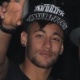 28.jun.2015 - O atacante Neymar foi a uma casa noturna no Rio neste domingo para assistir a um show da funkeira Anitta. O craque estava acompanhado de alguns de seus "parças" - Agnews