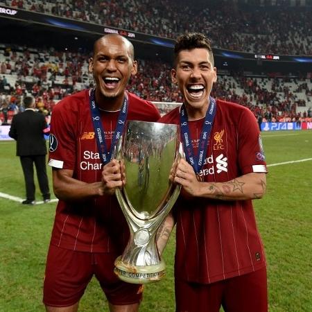 Liverpool, de Fabinho e Roberto Firmino, é o atual campeão da Supercopa da Europa - Reprodução/Instagram/Liverpool FC