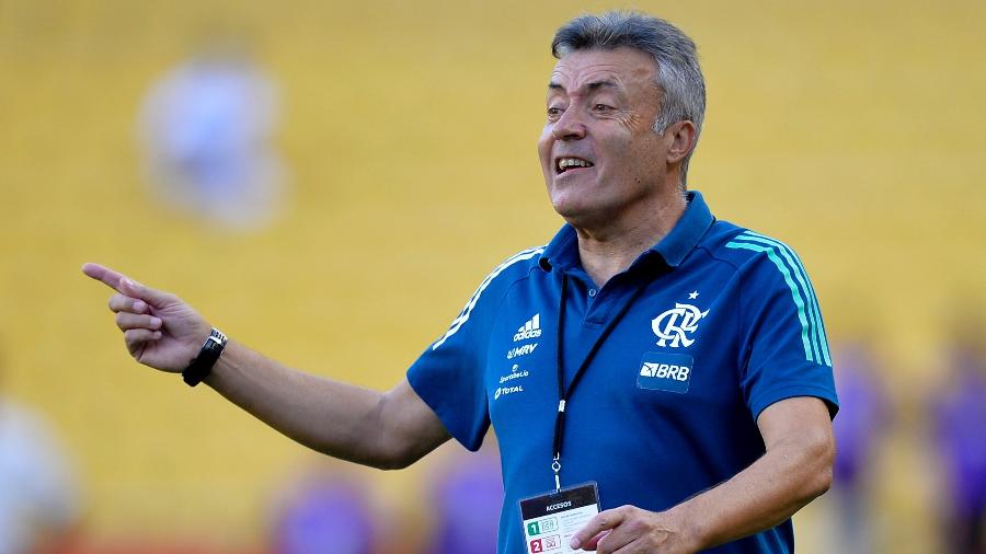 Domenec Torrent elogia Flamengo em empate com o Palmeiras - RODRIGO BUENDIA / POOL / AFP