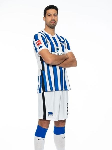 Sami Khedira, meio-campista do Hertha - Divulgação/Site oficial do Hertha