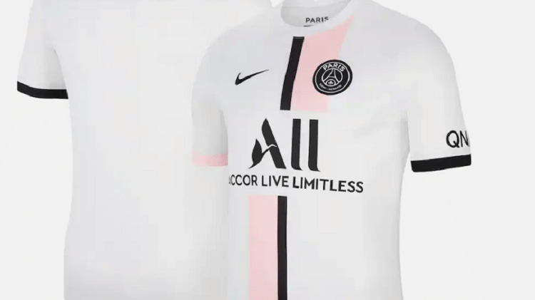 Nova camisa reserva do PSG foi apresentada hoje - Reprodução/PSG - Reprodução/PSG