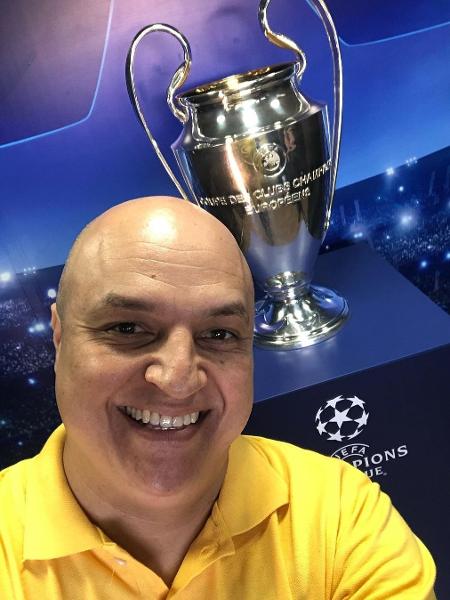 André Henning, narrador da TNT Sports, vai para a sua 14ª final de Champions League - Reprodução/Instagram