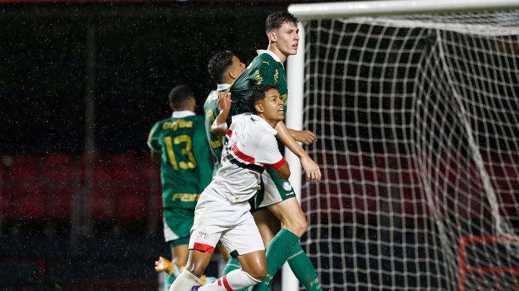 Ryan Francisco e Benedetti na final da Copa do Brasil sub-20