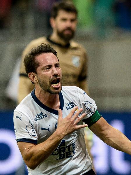 Everton Ribeiro comemora gol marcado pelo Bahia Everton Ribeiro comemora gol marcado pelo Bahia