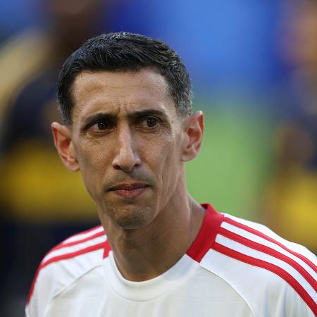 Di María, jogador do Benfica, durante jogo contra o Boca Juniors no Mundial de Clubes Di María, jogador do Benfica, durante jogo contra o Boca Juniors no Mundial de Clubes
