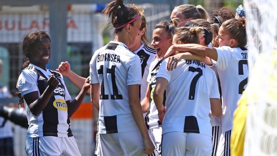 No mesmo dia de título italiano, Juve é campeã também no futebol feminino -  20/04/2019 - UOL Esporte